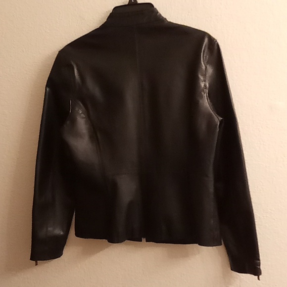 VANTAGE A.M.I. Leather Boho Matrix Goth Minimalist Biker Sz M Black Color HCS - Picture 2 of 12